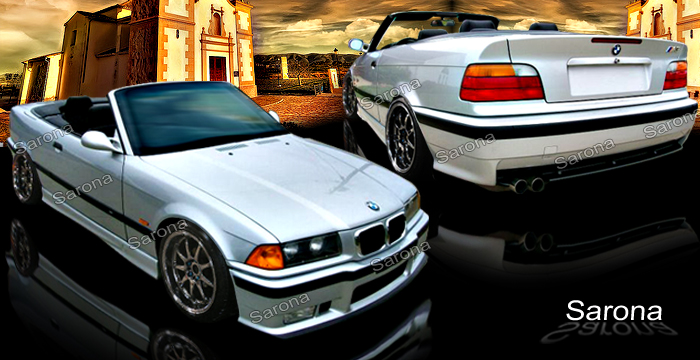 Custom BMW 3 Series Body Kit  Coupe & Sedan (1992 - 1998) - $980.00 (Manufacturer Sarona, Part #BM-008-KT)